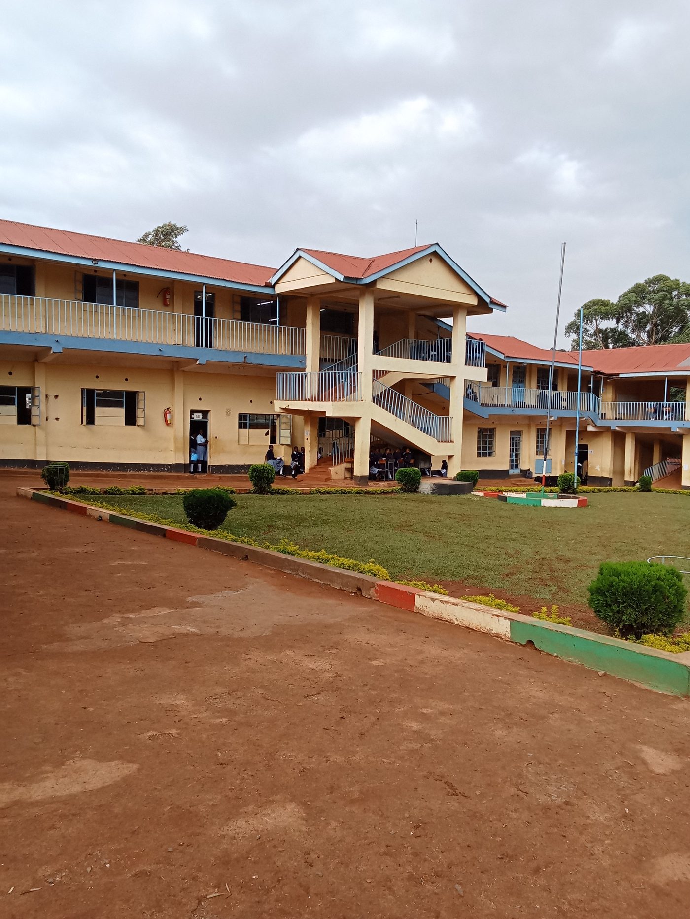 Classroom Block, Wide View